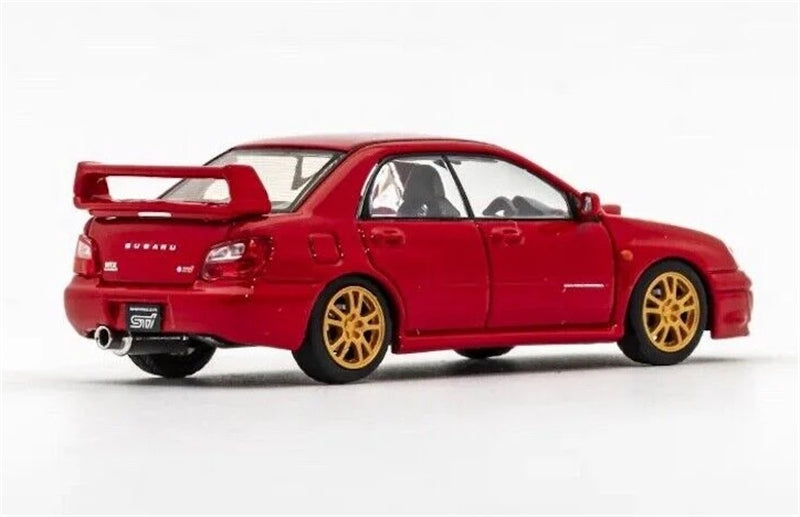 1:64 Subaru Impreza WRX STI 8th Generation Sedan  Red Furuya DIECAST Model