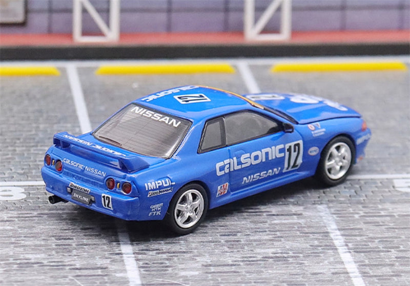 TIMEMICRO Nissan GTR R32 Clsonic Limited Edition 999PCS ONLY 1:64 Car Pre-built Model view3