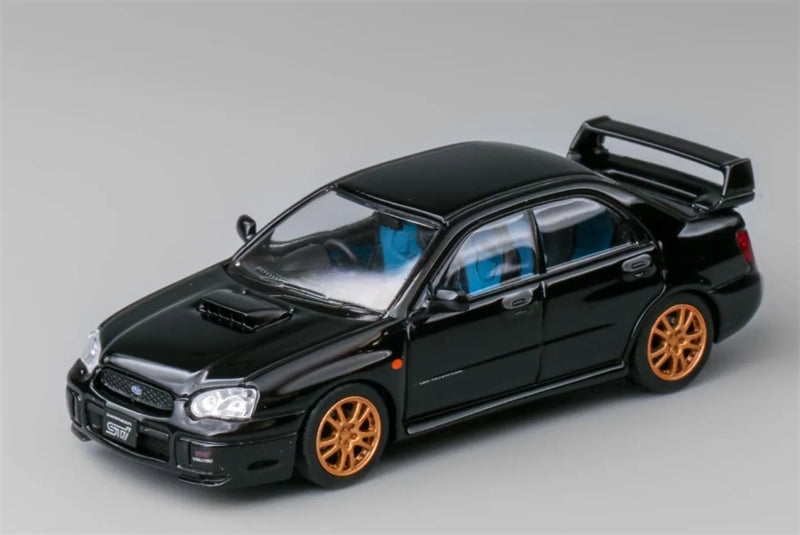 1:64 Subaru Impreza WRX STI 8th Generation Sedan  Black Furuya DIECAST Model