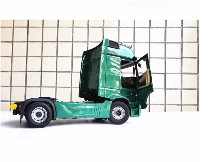 NZG Mercedes Benz ACTROS GIGASPACE 4X2 Middle East trailer head green 1:18 DIECAST Truck Lorry