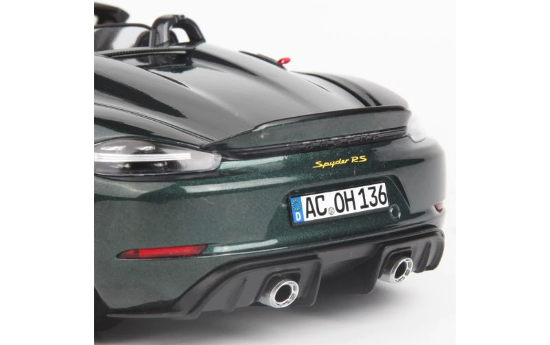 1:18 Porsche 718 Spyder RS 2023 Green NOREV Convertible DIECAST Car Model