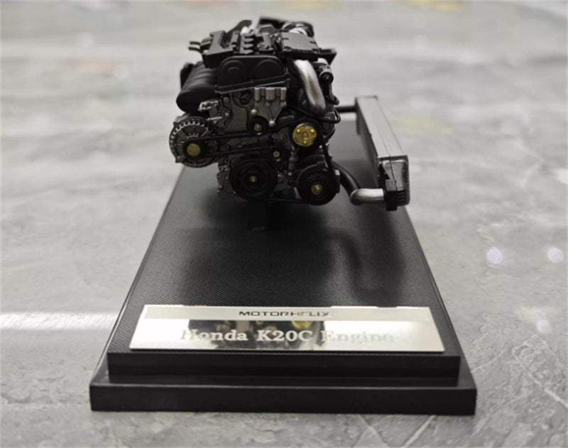 MOTORHELIX Honda K20C FL5 Civic ENGINE 1:18 Car Accessories Pre-built Model view6