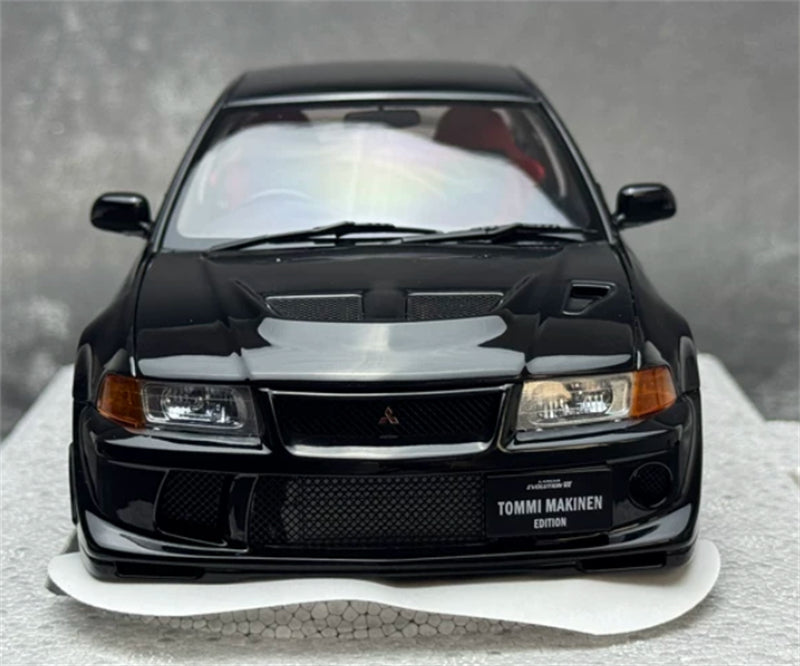 1:18 Mitsubishi Lancer Evolution VI (6.5) GSR T.M.E  Pyrenees Black MOTORHELIX Limited Edition 499PCS ONLY DIECAST Model