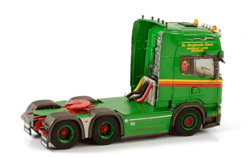 WSI SCANIA R STREAMLINE TOPLINE 6X2 TAG AXLE BERGLUND 1:50 Truck Pre-built Model