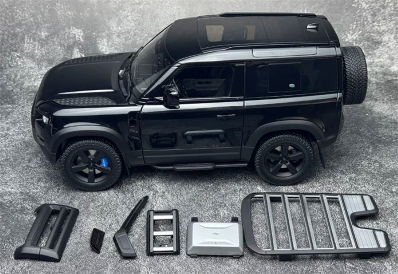 1:18 Land Rover Defender 90 2020 Black Almost Real Limited Edition 600PCS ONLY DIECAST Model