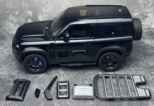 1:18 Land Rover Defender 90 2020 Black Almost Real Limited Edition 600PCS ONLY DIECAST Model