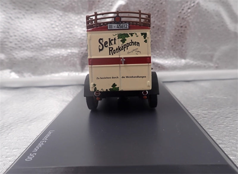Schuco PHANOMEN GRANIT ROTKAPPCHEN SEKT vintage car red Limited Edition 500PCS ONLY 1:43 Car Pre-built Model view7