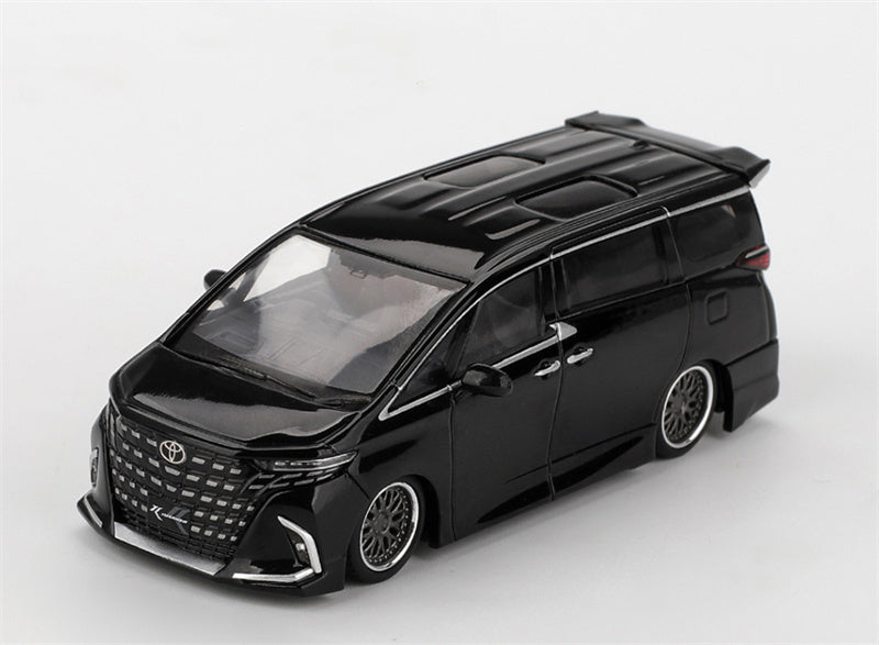 1:64 Toyota Alphard 40 KUHL Black MINIGT DIECAST Model