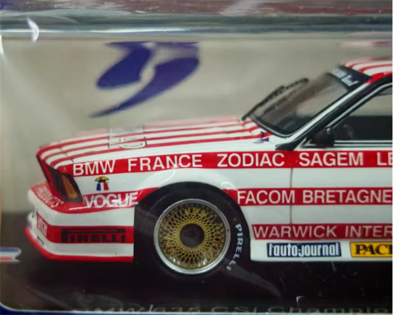 1:43 Spark BMW 635 CSi #18 Championnat de France 1985 P.GURDJIAN LTD 500PCS view12