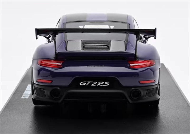 1:18 PORSCHE 911 (991.2) GT2 RS COUPE  purple  GT SPIRIT Limited Edition Resin Car Model