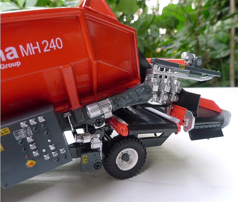 AT COLLECTIONS Dewulf Miedema MH 240 Potato Loading tractor trailer Red 1:32 Truck Accessories Pre-built Model