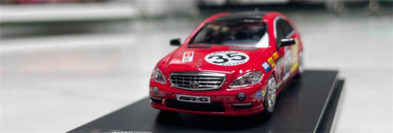1:64 Mercedes-Benz W221 35# Red Pig SW Limited Edition 1999PCS ONLY DIECAST Model