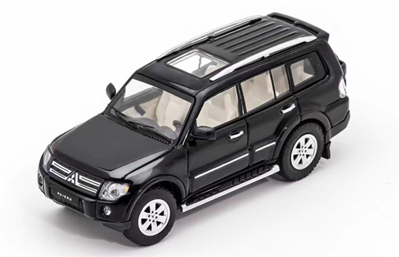 Shadow pro Mitsubishi Pajero V97 SUV 2008 Classic Edition Black left hand drive 1:64 Car Pre-built Model view1