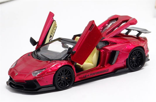 Rhino Model Lamborghini AVENTADOR LP700-4 LBWK Supercar Limited Edition 666PCS ONLY 1:64 Car Pre-built Model view1