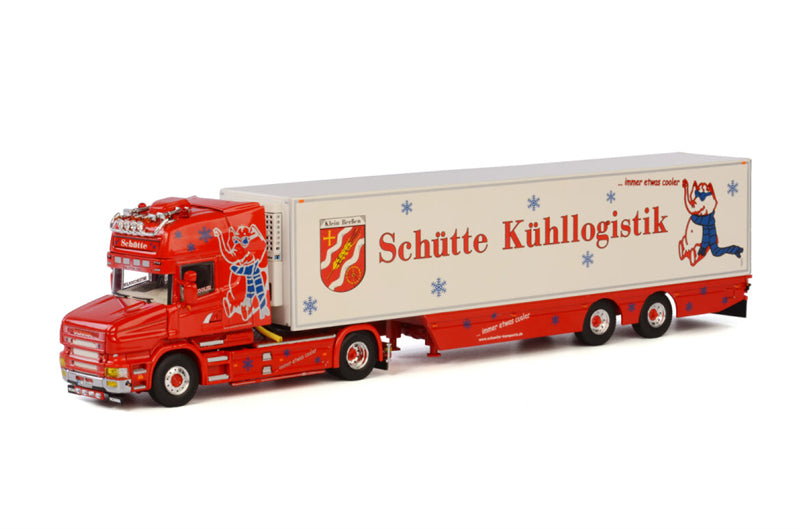 WSI SCANIA TORPEDO TOPLINE 4X2 REEFERTRAILER Schutte Kuhllogistik 1:50 Truck Pre-built Model