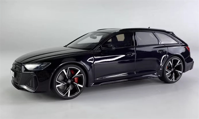1:18 Audi ABT RS6 AVANT C8  purplish black  GT SPIRIT W/ roof box Limited Edition 888PCS ONLY Resin Car Model