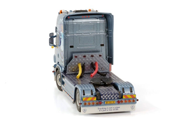 WSI SCANIA R4 TOPLINE 4X2 SNEEPELS TRANSPORT 1:50 Truck Pre-built Model