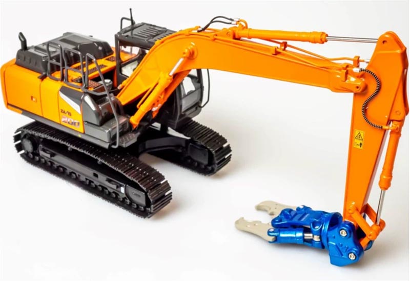 1:50   ZX200-7 Hitachi Open door version w/ dismantling clamp  Diecast Model