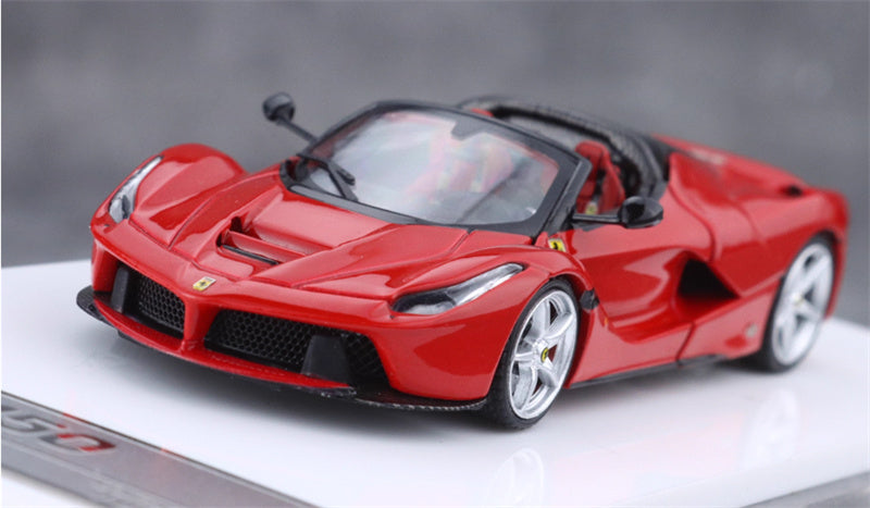 Street Buster Ferrari LaFerrari F150 Supercar Red convertible version Limited Edition 999PCS ONLY 1:64 Car Pre-built Model view8