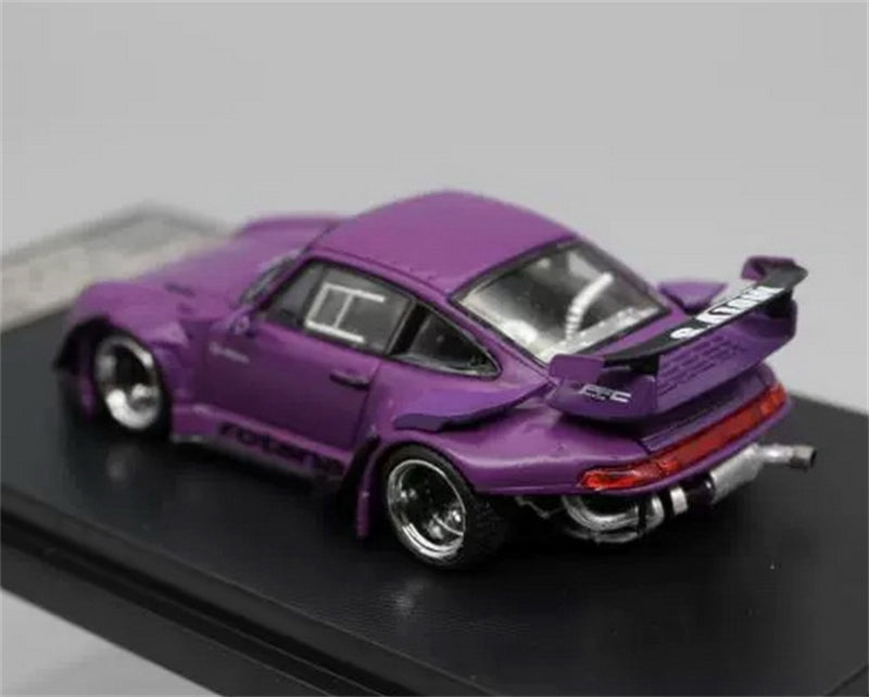 1:64 Porsche 911 RWB 993 Purple SW DIECAST Model