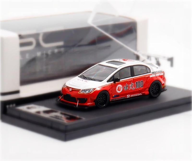1:64 Honda CIVIC #100 LHD Idemitsu Livery BSC DIECAST Limited Edition 499pcs ONLY Model