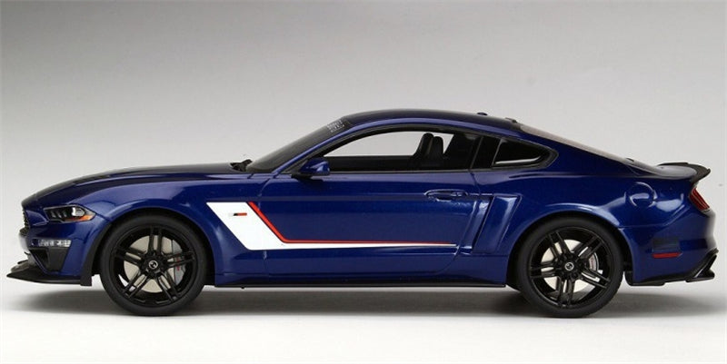 1:18 Ford Mustang Roush Stage 3 Hardtop USA 2019  Kona Blue GT SPIRIT Limited Edition 500PCS ONLY Resin Model