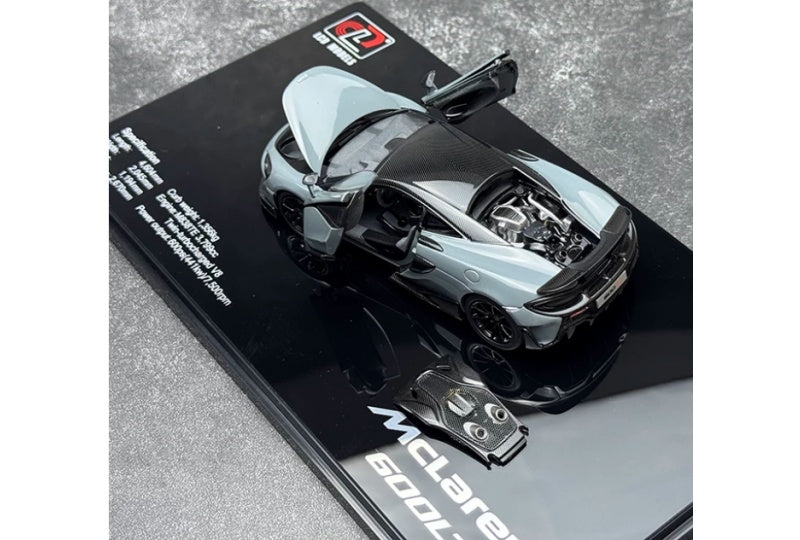 1:43 McLaren 600LT  cement gray LCD MODELS  DIECAST Model