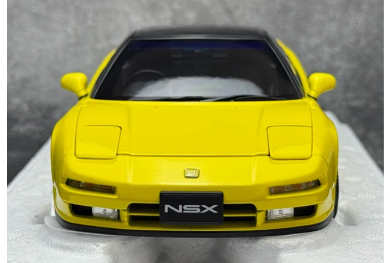 1:18 Honda NSX NA1 MK1  yellow LCD MODELS  DIECAST Model