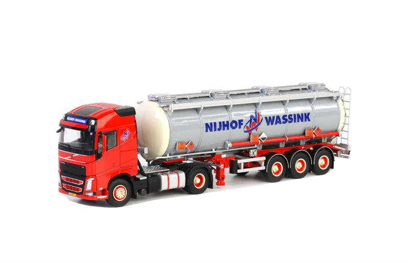 WSI VOLVO FH4 GL 4x2 TANKTRAILER Nijwa NIJHOF WASSINK 1:50 Truck Pre-built Model
