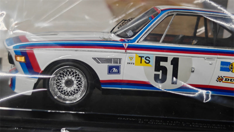 1:18 BMW 3.0 CSL 1973 Spark Le Mans Resin Car Model view3