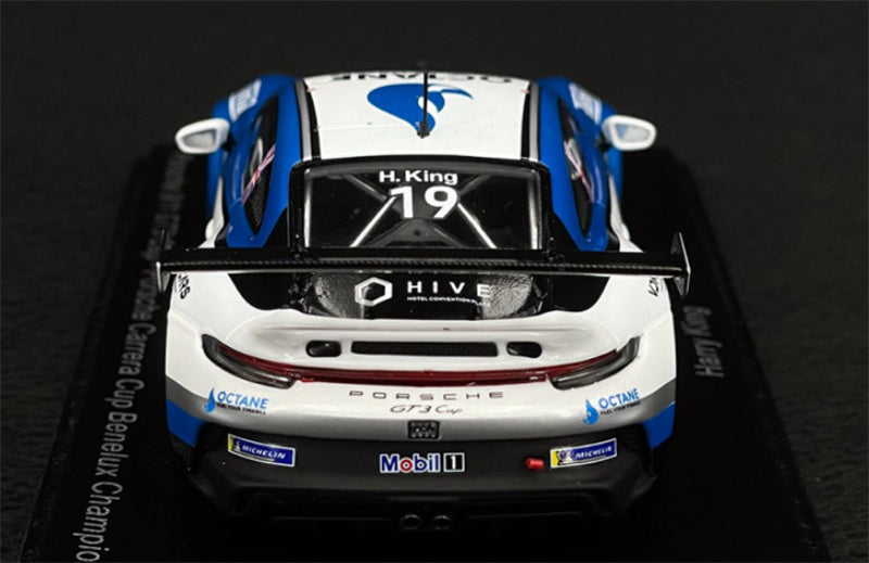 1:43 Spark Porsche 911 GT3 CupPorsche Carrera Cup Benelux Champion 2022 #19 view6