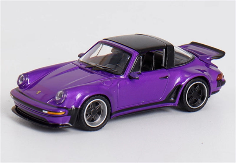 Rhino Model Porsche Singer Turbo Study 930 Purple 1:64 Car Pre-built Model view6