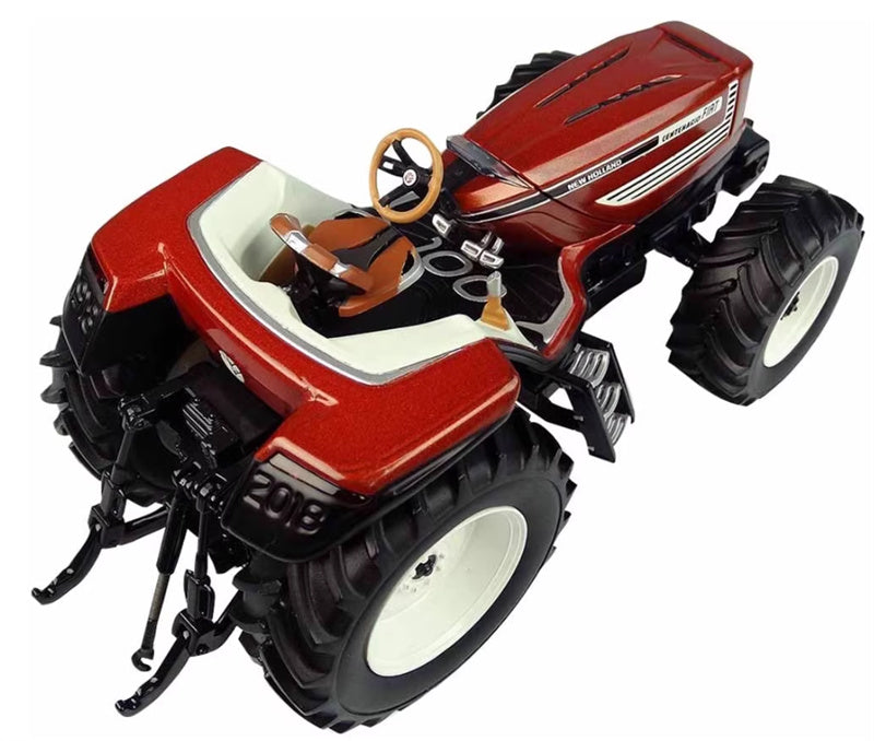 Universal Hobbies FIAT Centenario Concept New Holland Autonomous Agricultural Tractor Red 1:32 Truck Pre-built Model