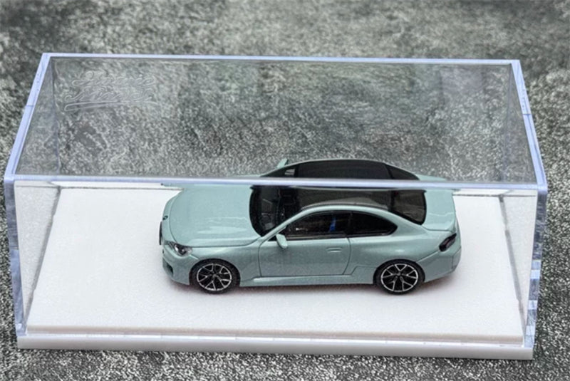 1:64 BMW M2 G87 Brooklyn Grey Howie Model DIECAST Civil Car Model