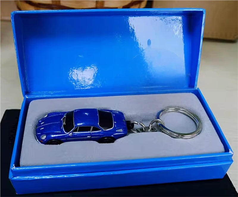 Universal Hobbies Renault Alpine A 110 Keychain Blue  Keychain Pre-built Model