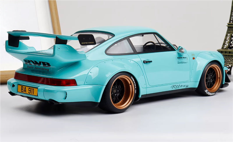 1:12 Porsche 911 RWB 964 T  Blue  GT SPIRIT  Resin Car Model