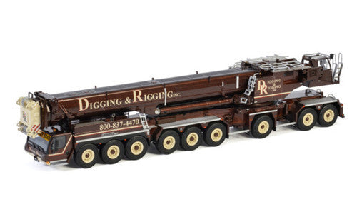 WSI LIEBHERR LTM 1750 crane DIGGING & RIGGING 1/50 DIECAST Truck