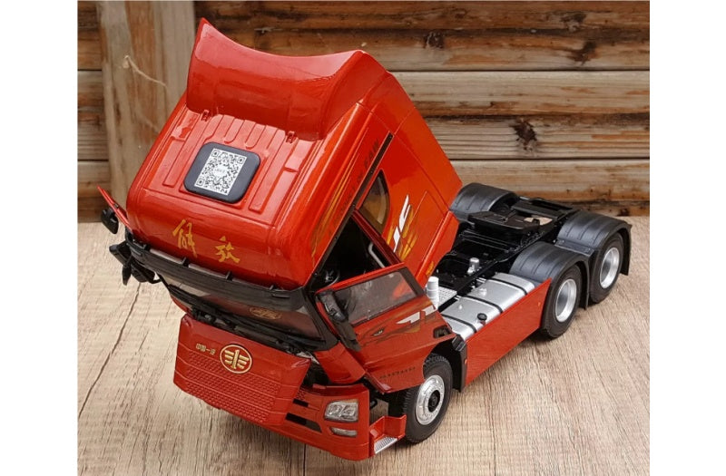 FAW Jiefang JH6 (610HP) tractor Red 1:24 Truck Pre-built Airliner Model Display view4