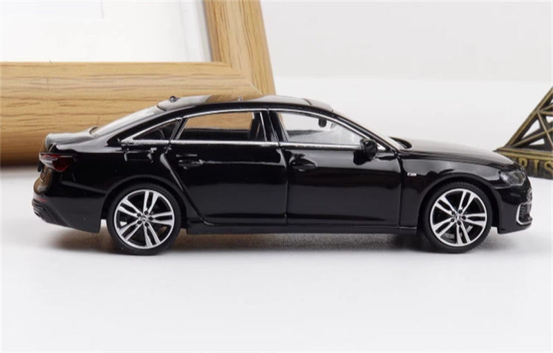 VAV AUDI A6L Black Sedan 1:64 Car Pre-built Model
