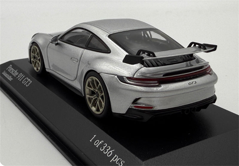 1:43 Porsche 911 992 GT3 2020 Dolomitsilber  MINICHAMPS Limited Edition 336PCS ONLY DIECAST Car Model