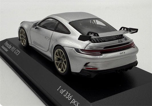 1:43 Porsche 911 992 GT3 2020 Dolomitsilber  MINICHAMPS Limited Edition 336PCS ONLY DIECAST Car Model