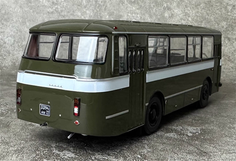 DEMPRICE Russian 695 Bus green 1:43 Bus Pre-built Model view2