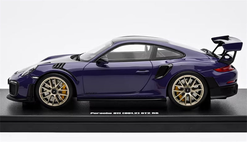 1:18 PORSCHE 911 (991.2) GT2 RS COUPE  purple  GT SPIRIT Limited Edition Resin Car Model