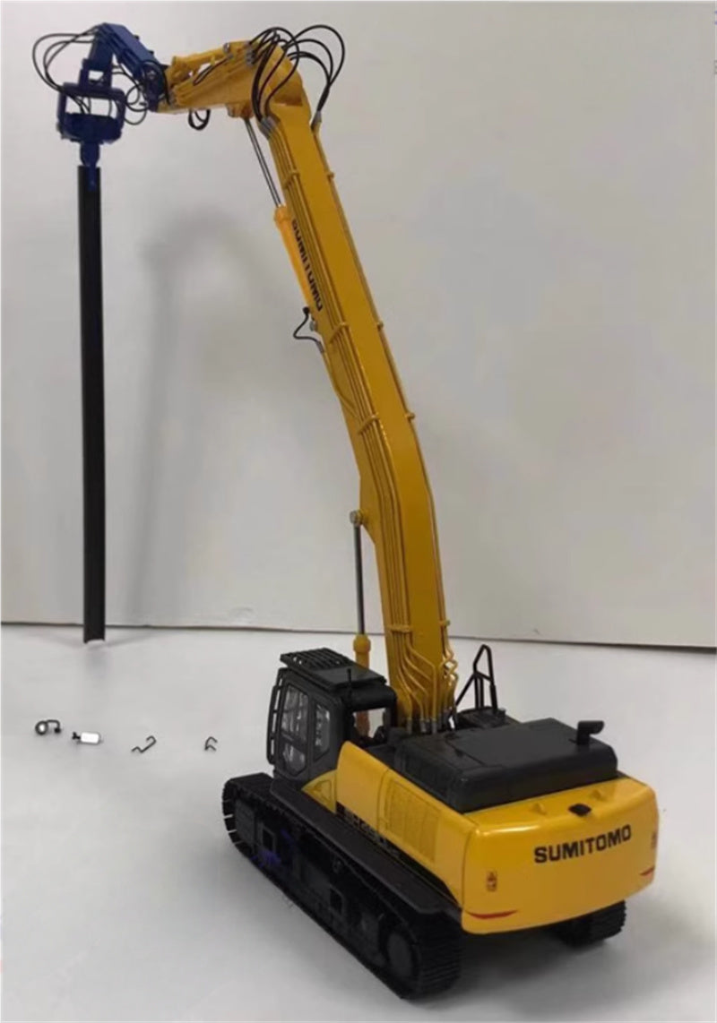 SUMITOMO SH490LHD-6 Piling machine Limited edition commemorative edition 1:50 Truck Pre-built Model