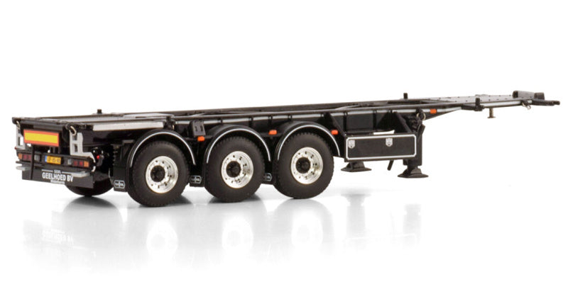 WSI 30FT CONTAINER TRAILER - 3 AXLE Geelhoed 1:50 Truck Pre-built Model