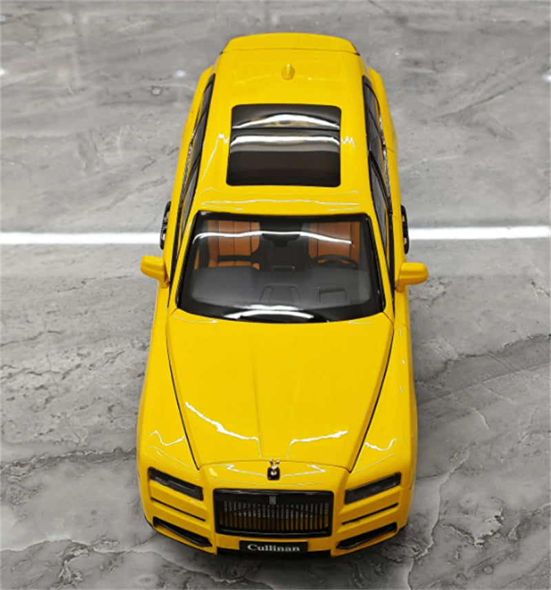 1:18  Cullinan BB  Metallic yellow ROLLS-ROYCE Limited Edition 149PCS ONLY DIECAST Model