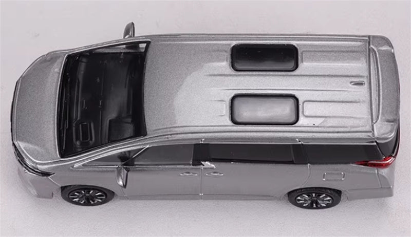 DCT Toyota New Alphard Mpv Grey LHD 1:64 Car Pre-built Model
