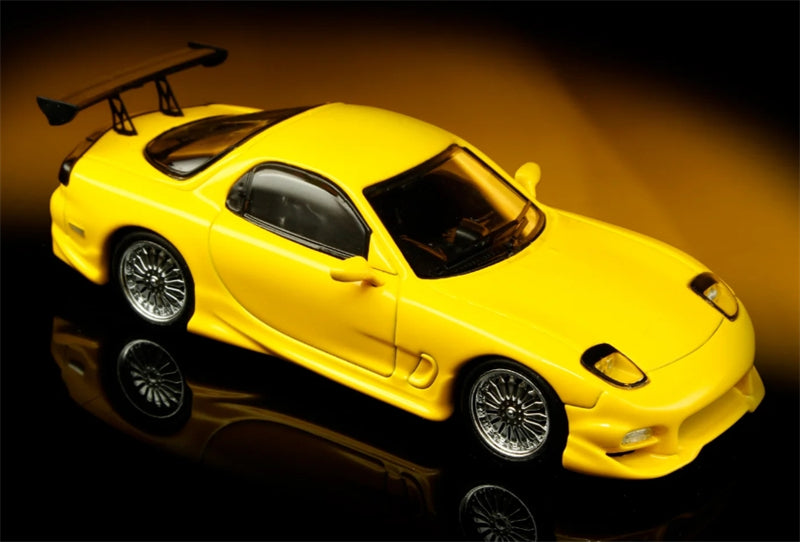 1:64 Mazda Veilside Yellow Mortals DIECAST Limited Edition 499pcs ONLY Model