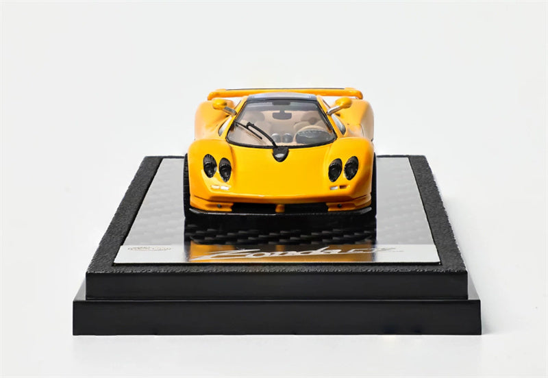 1:64 Pagani Zonda C12 Yellow LCD MODELS DIECAST Model