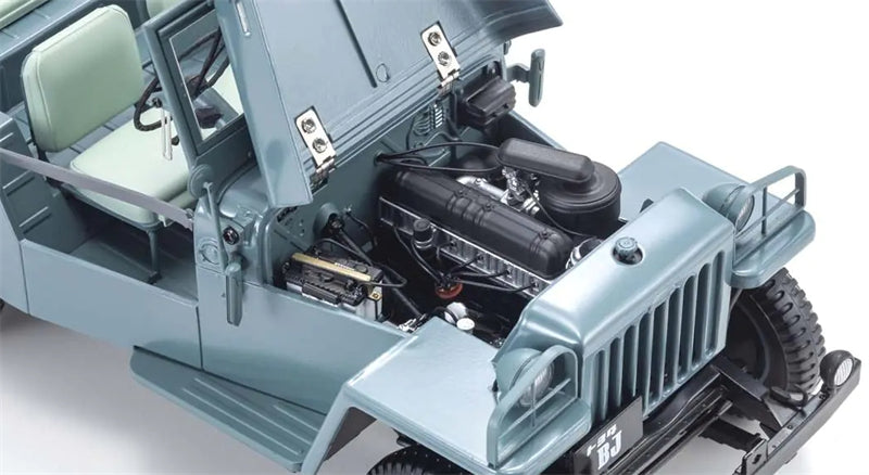1:18 Toyota Land Cruiser BJ 4X4 1951  Grey KYOSHO  DIECAST Model